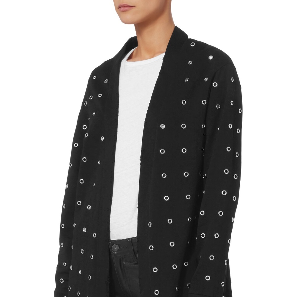 RtA Serge grommet cardigan S - Picture 9 of 16